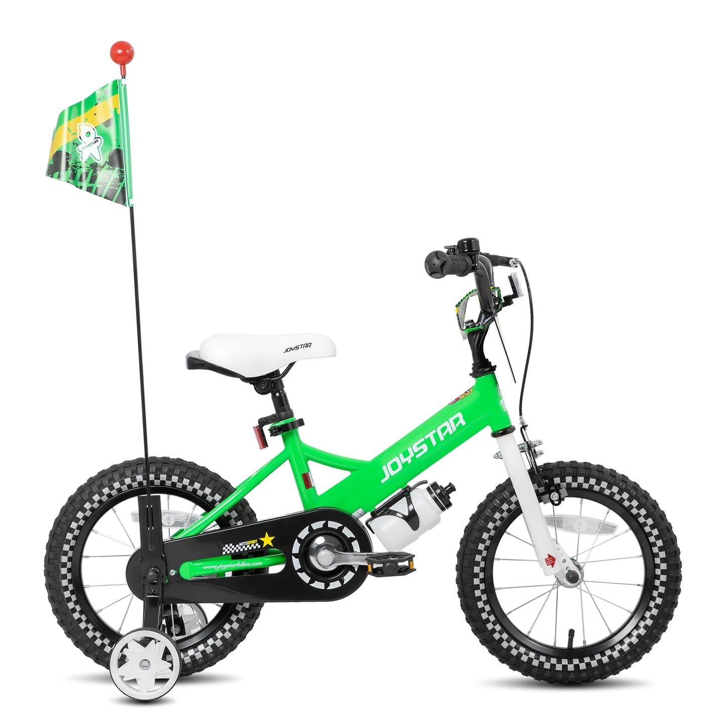 Joystar Little Daisy Girls Kids Bike With Doll Seat