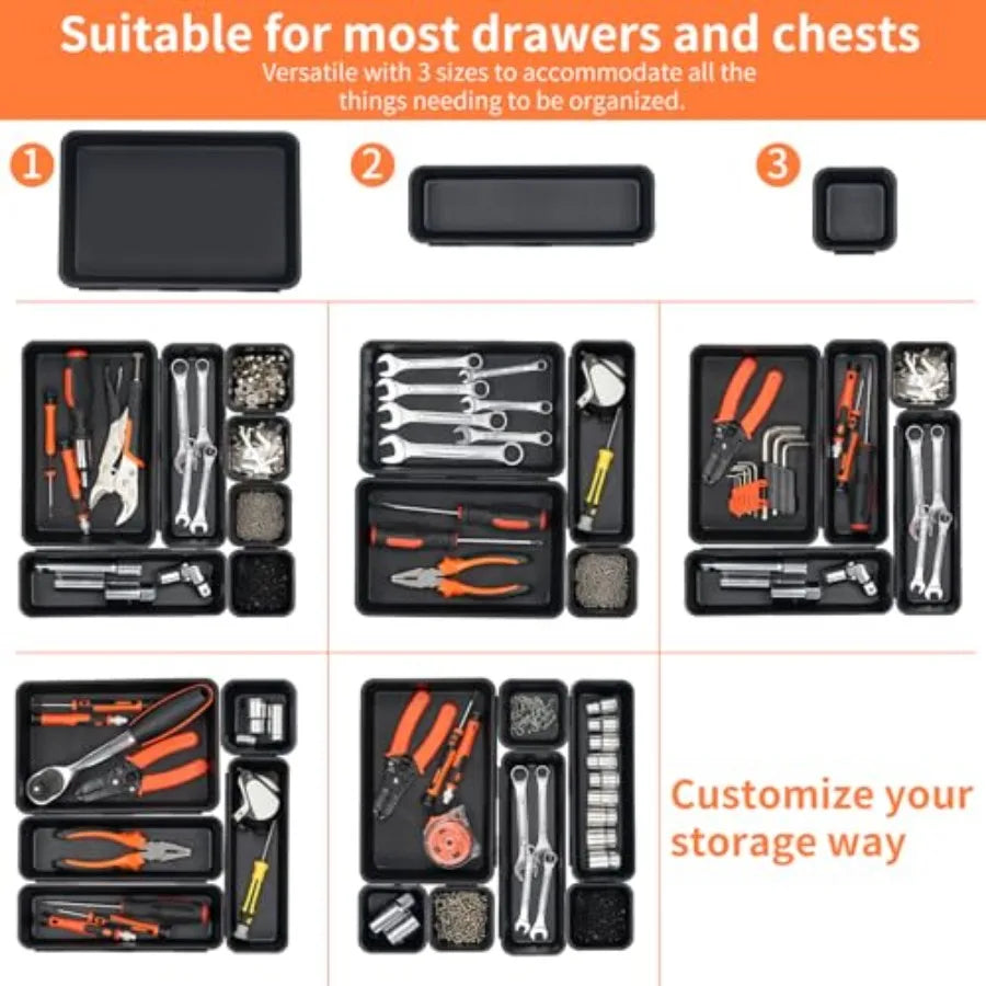 Tool Box Organizer Tray Divider For Drawer Storage