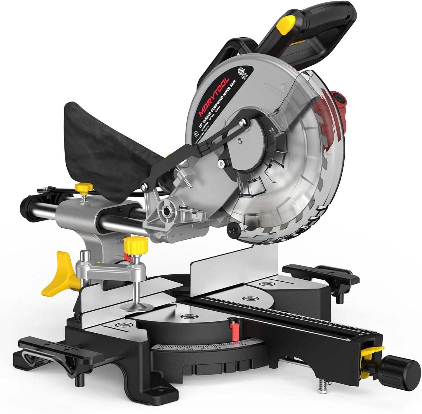 Marvtool JS1207C3 Sliding Compound Miter Saw 15 Amp
