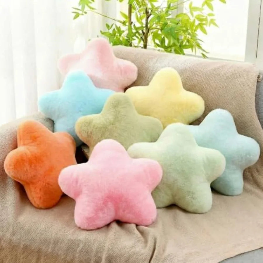 Star Shaped Throw Pillows 8 Pack Decorative Plush Cushions