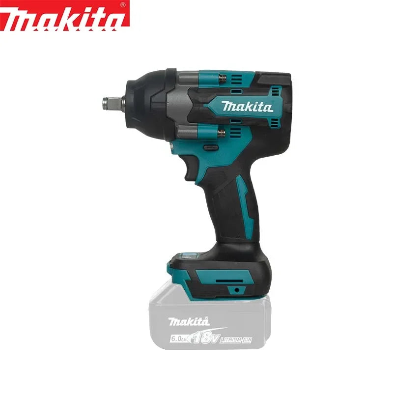 DTW700 18V Makita New Brushless Electric Wrench Cordless Drill Screwdriver Delivery Large Torque Power Tools Torque Wrench