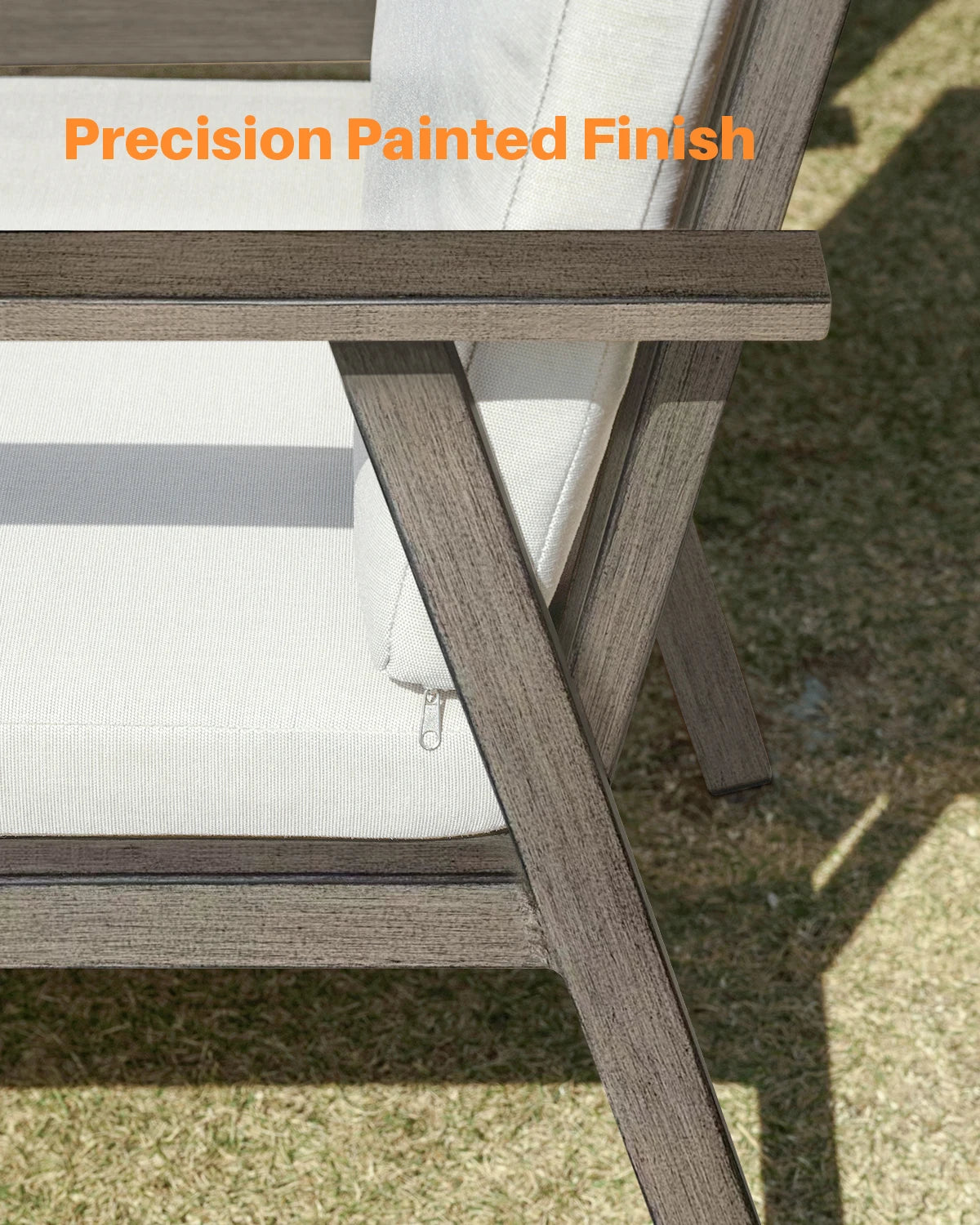 SeeHill 9 Piece Patio Swivel Dining Set With Aluminum Table