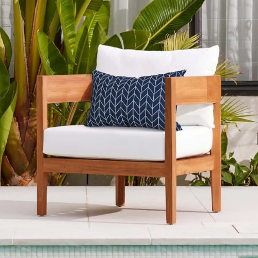 Pack Of 2 Waterproof Outdoor Lumbar Pillows For Patio Furniture