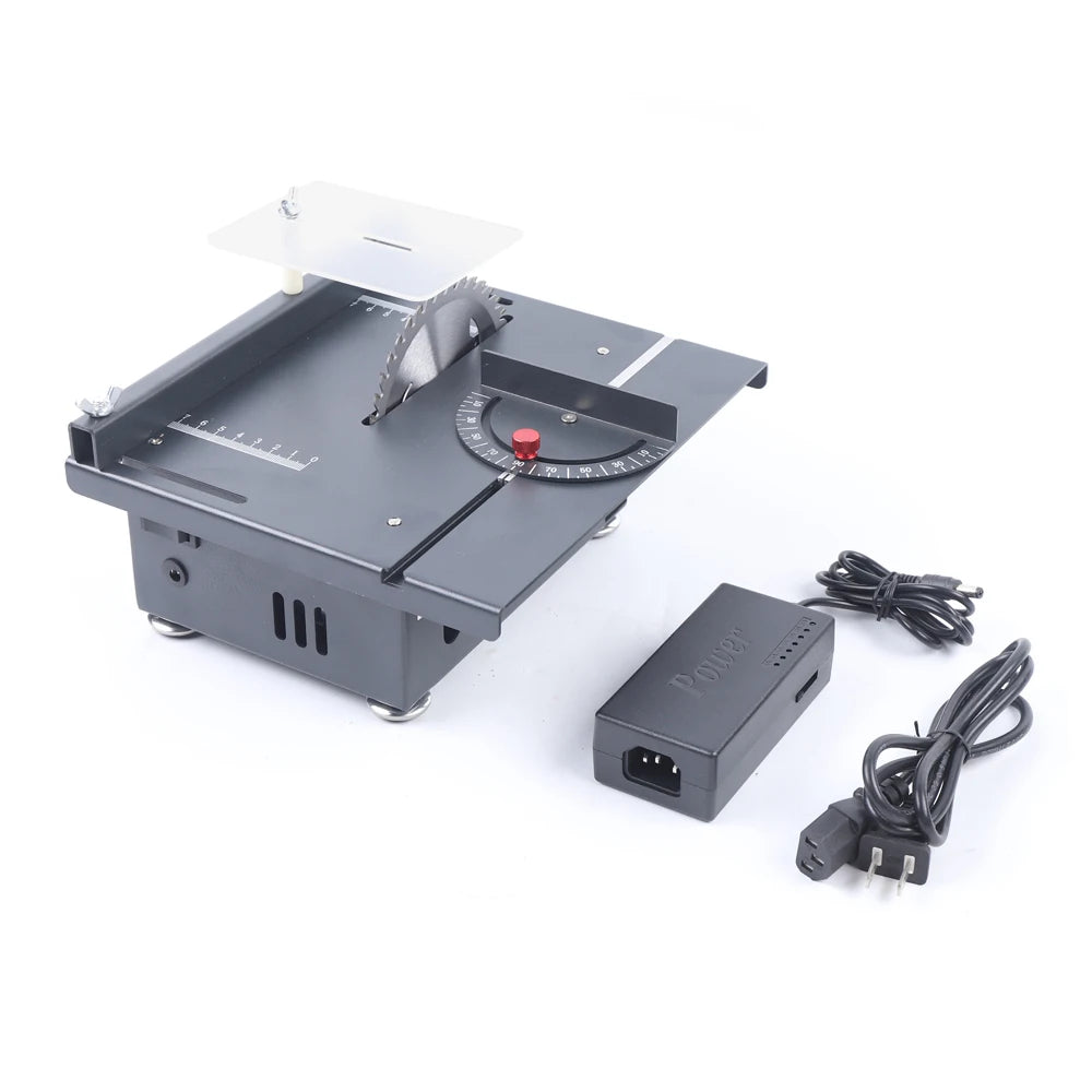 Mini Table Saw Electric Woodworking Cutting Tool With 7 Speeds