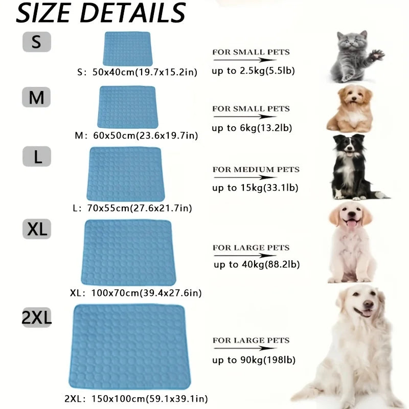 Dog Cooling Mat Self Cooling Pad For Dogs And Cats