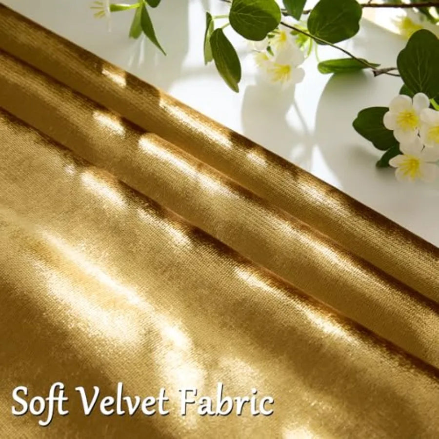 Velvet Decorative Throw Pillow Covers 2 Pack For Couch Sofa Bed