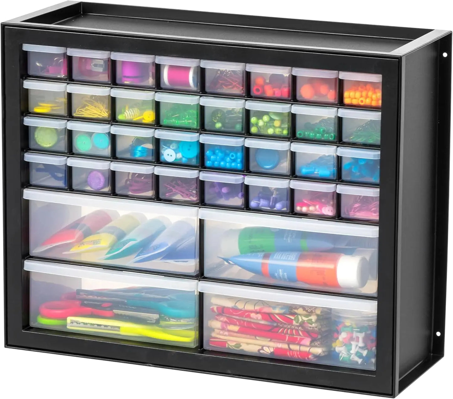 36 Drawer Small Parts Cabinet With Extra Large Drawers