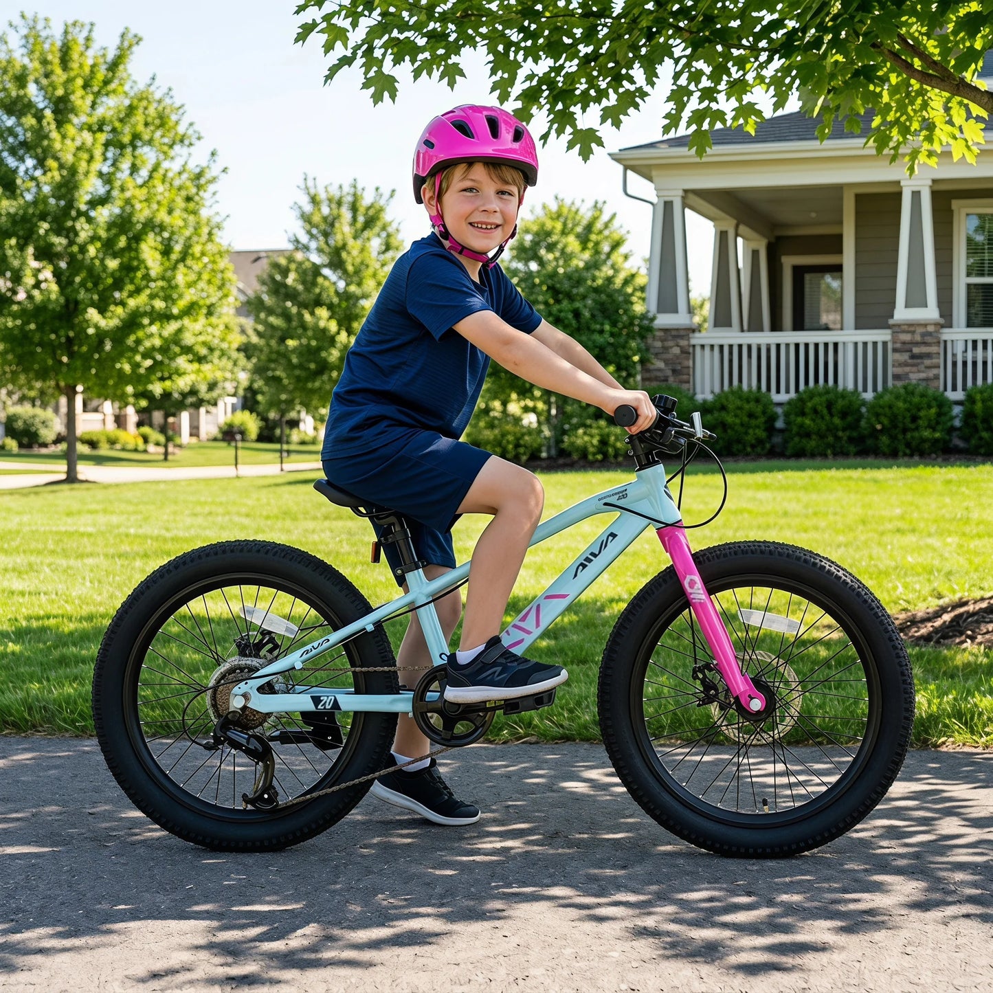 AIVA Exploper Kids Bicycle Aluminum Frame Disc Brakes