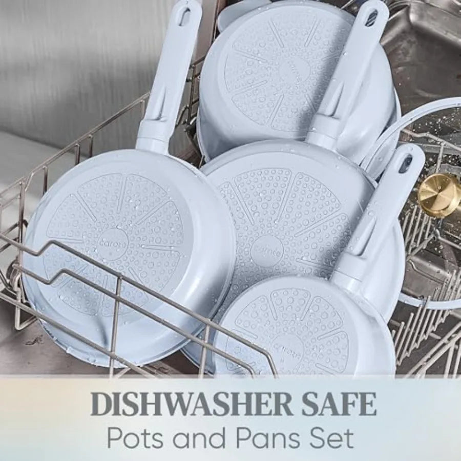 High Quality Ceramic Nonstick Cookware Set Pots And Pans