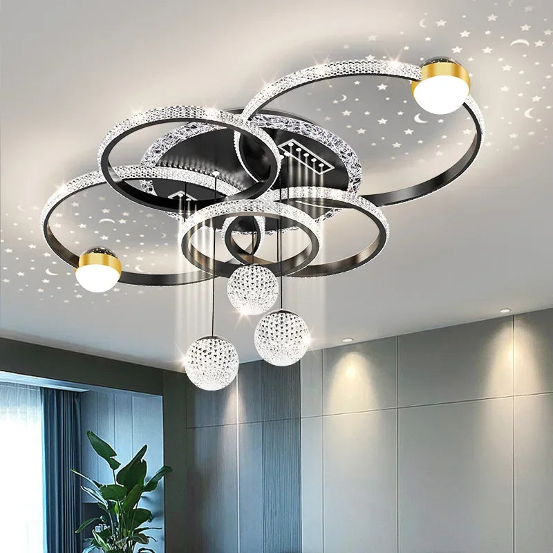 Modern LED Surface Mounted Ceiling Light With Acrylic Finish