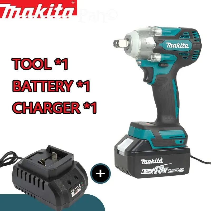 Makita DTW300 18V Cordless Wrench Cordless Electric Wrench Screwdrivers Impact Electric Drill Power Tools 1/2 Wireless Impact