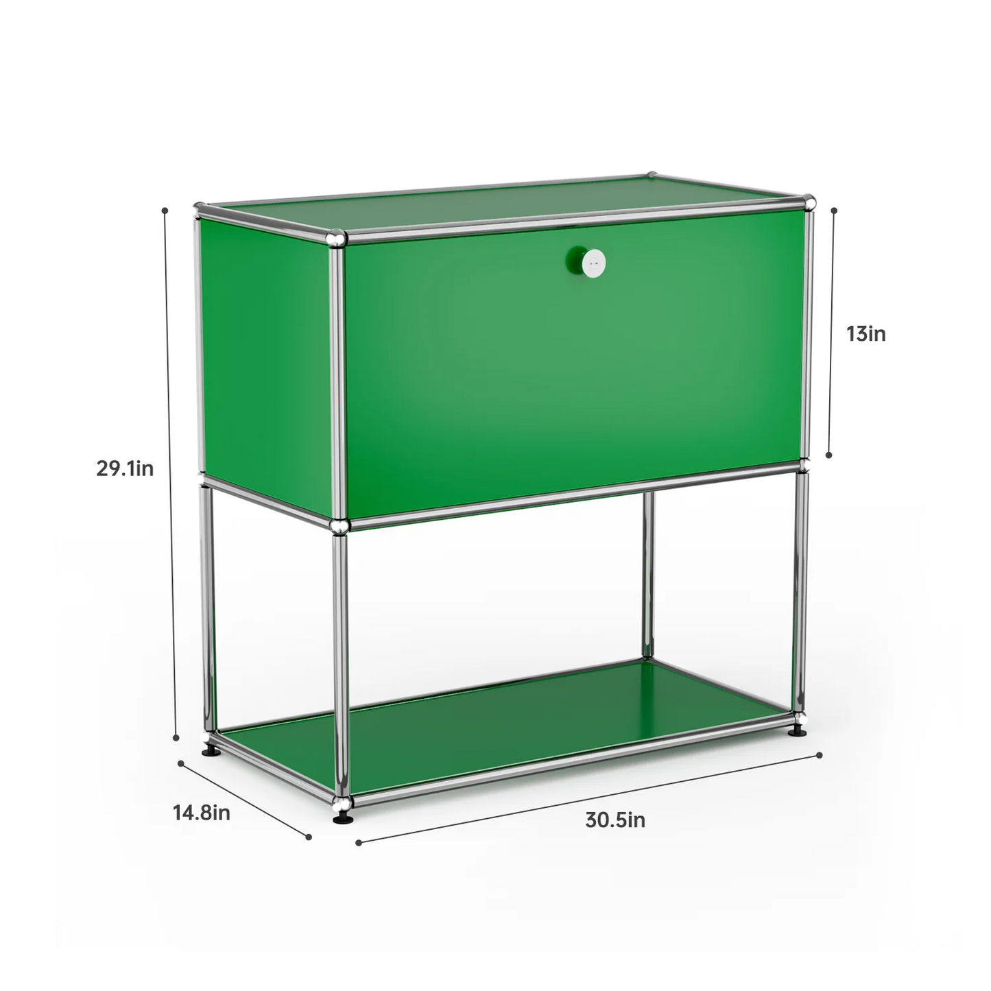 Stainless Steel Storage Cabinet TV Stand For Living Room Office