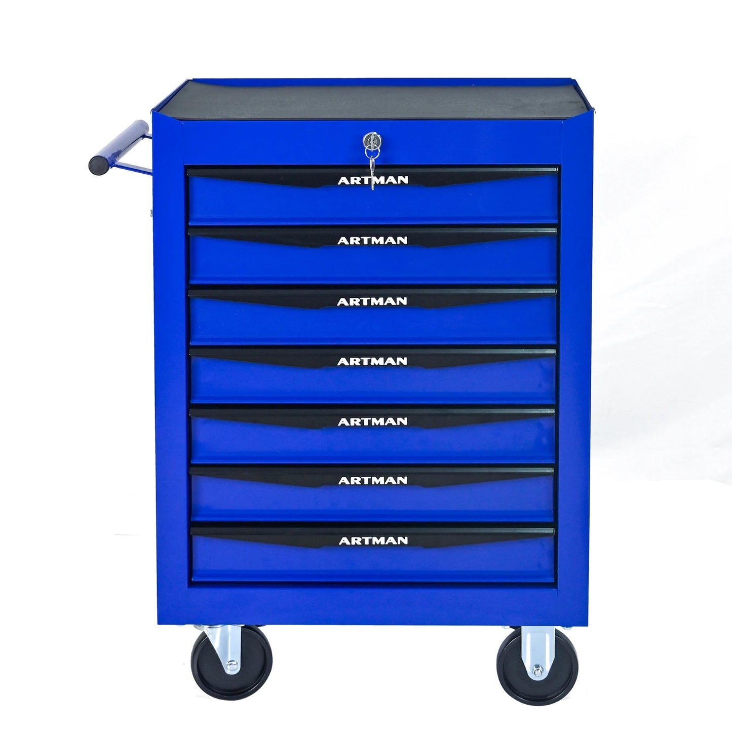 ARTMAN Rolling Metal Tool Chest With 7 Drawers Bearing Slides