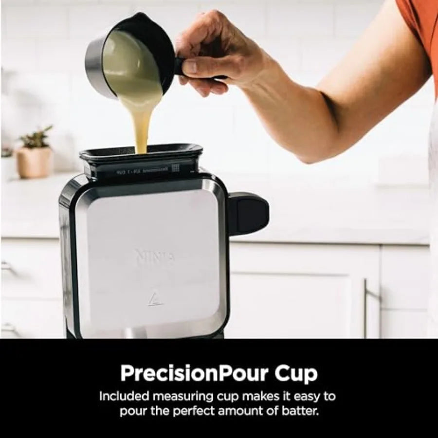 Belgian Waffle Maker Pro Vertical Design Five Shade Settings