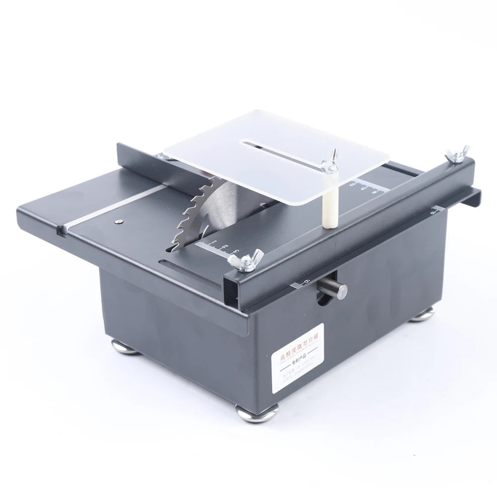 Mini Table Saw Electric Woodworking Cutting Tool With 7 Speeds