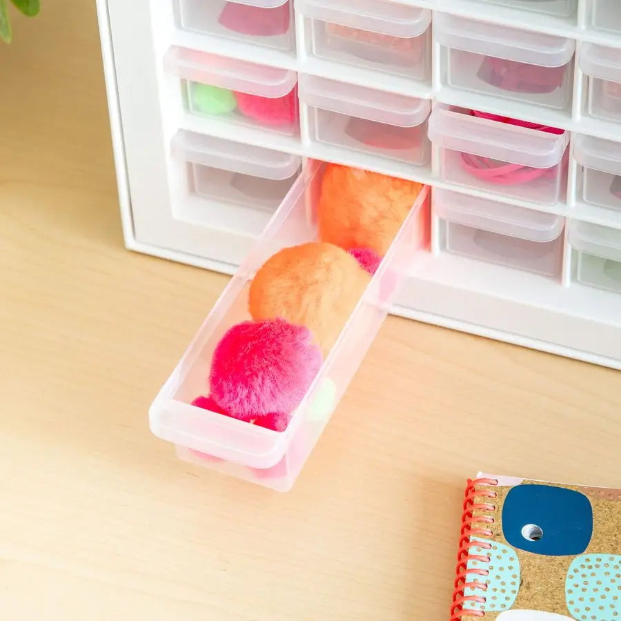 USA Bead Organizer Storage Bin Cabinet For Hardware