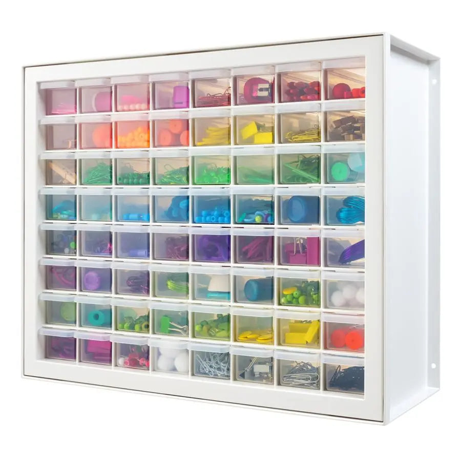 USA Bead Organizer Storage Bin Cabinet For Hardware