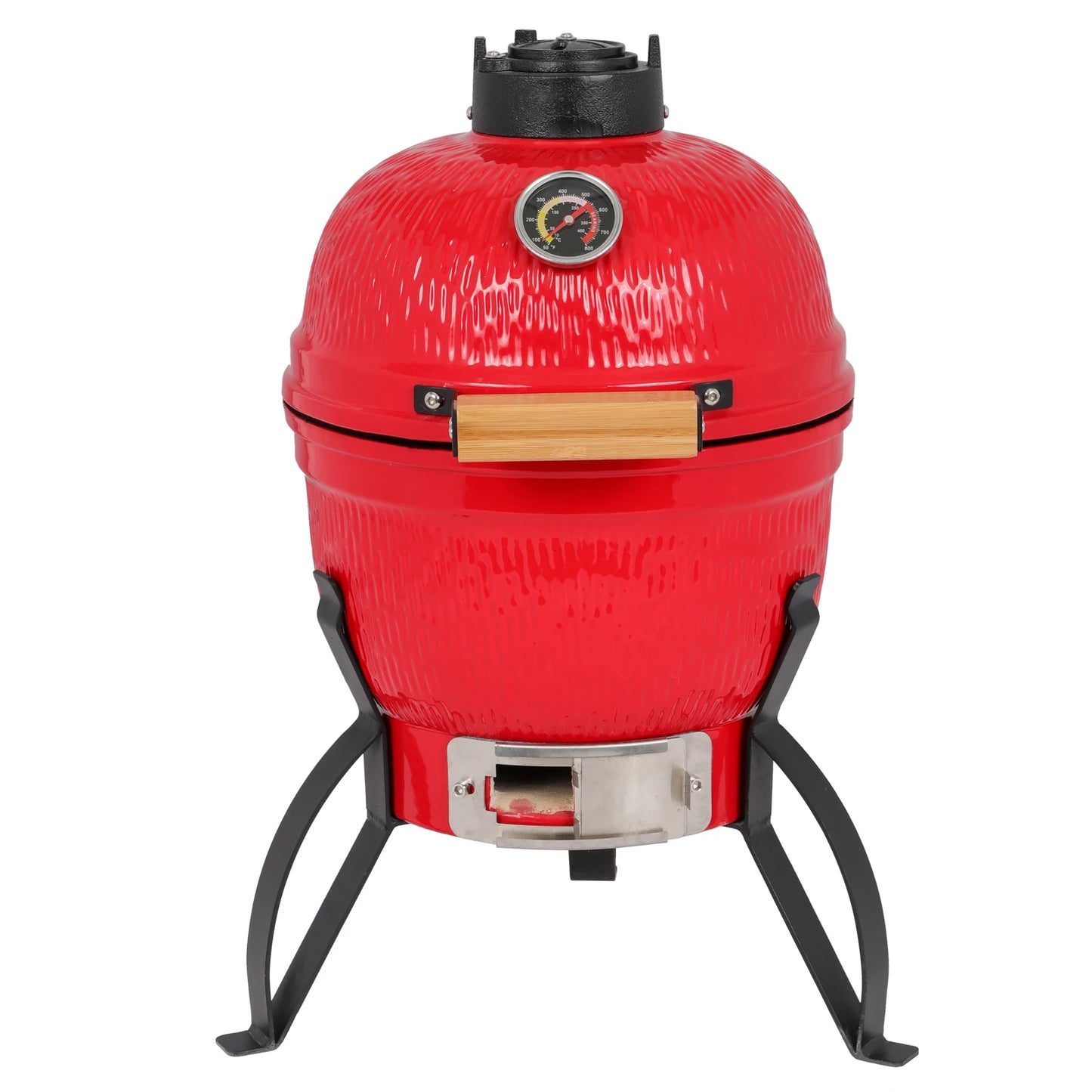 Elenxs Ceramic Asador Kamado Charcoal Grill Outdoor Barbecue Smoker