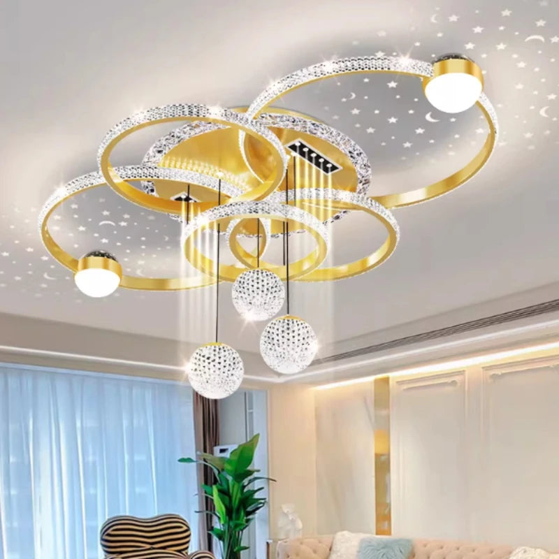 Modern LED Surface Mounted Ceiling Light With Acrylic Finish