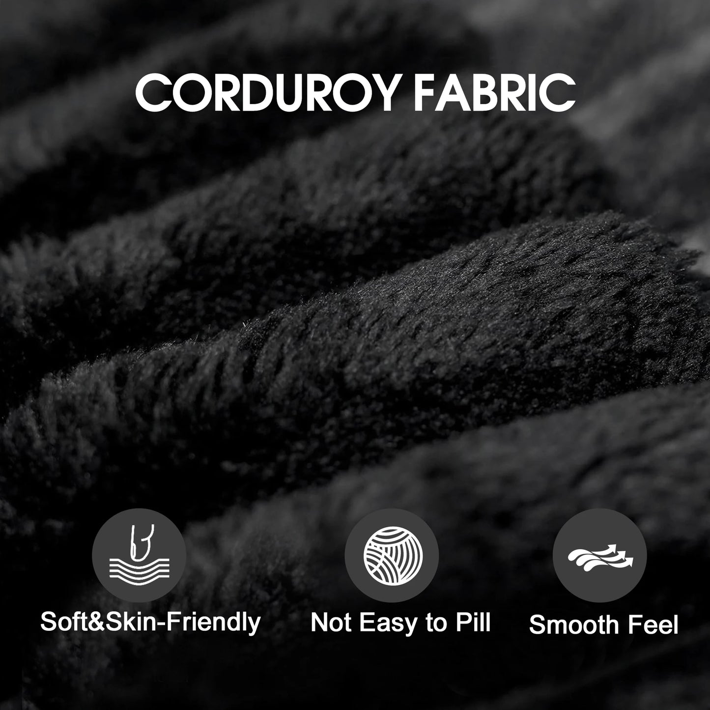 Cloud Sectional Sofa U Shaped Modular Corduroy No Assembly