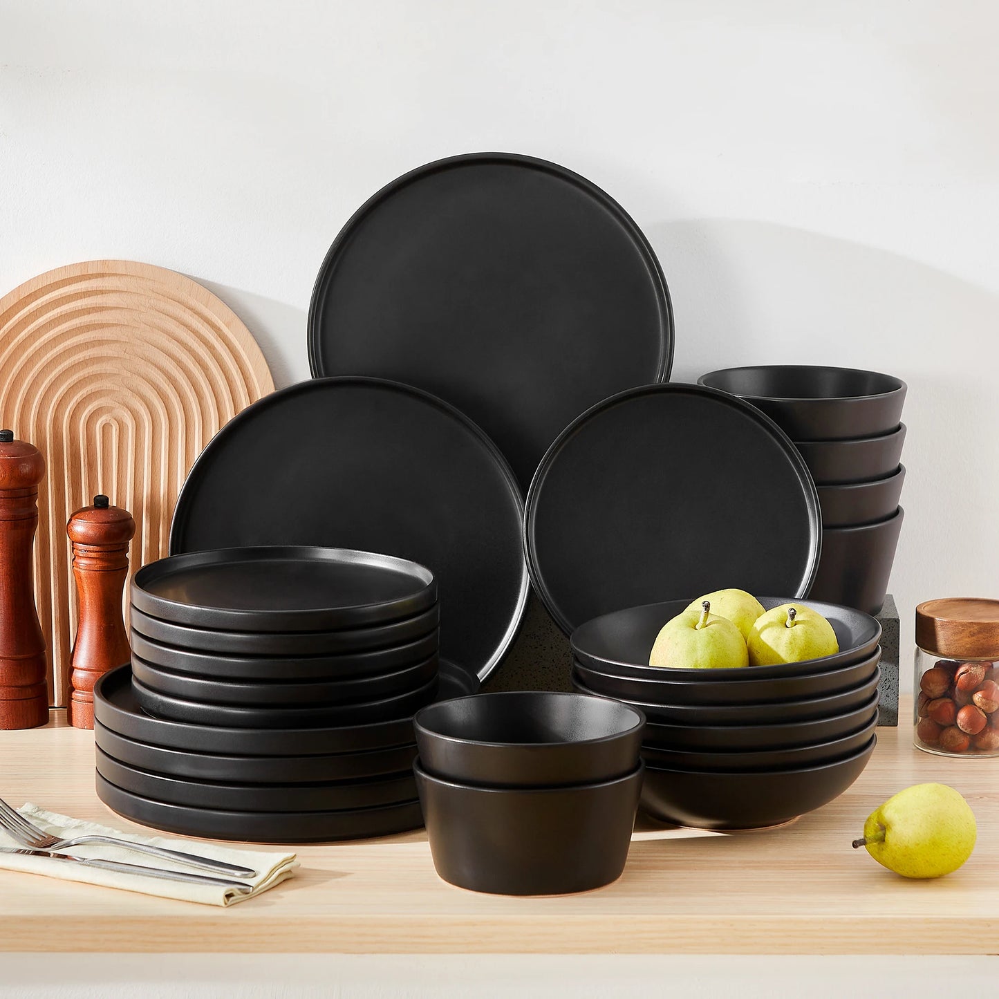Vancasso PLAYB Reactive Glaze Stoneware Dinnerware Set