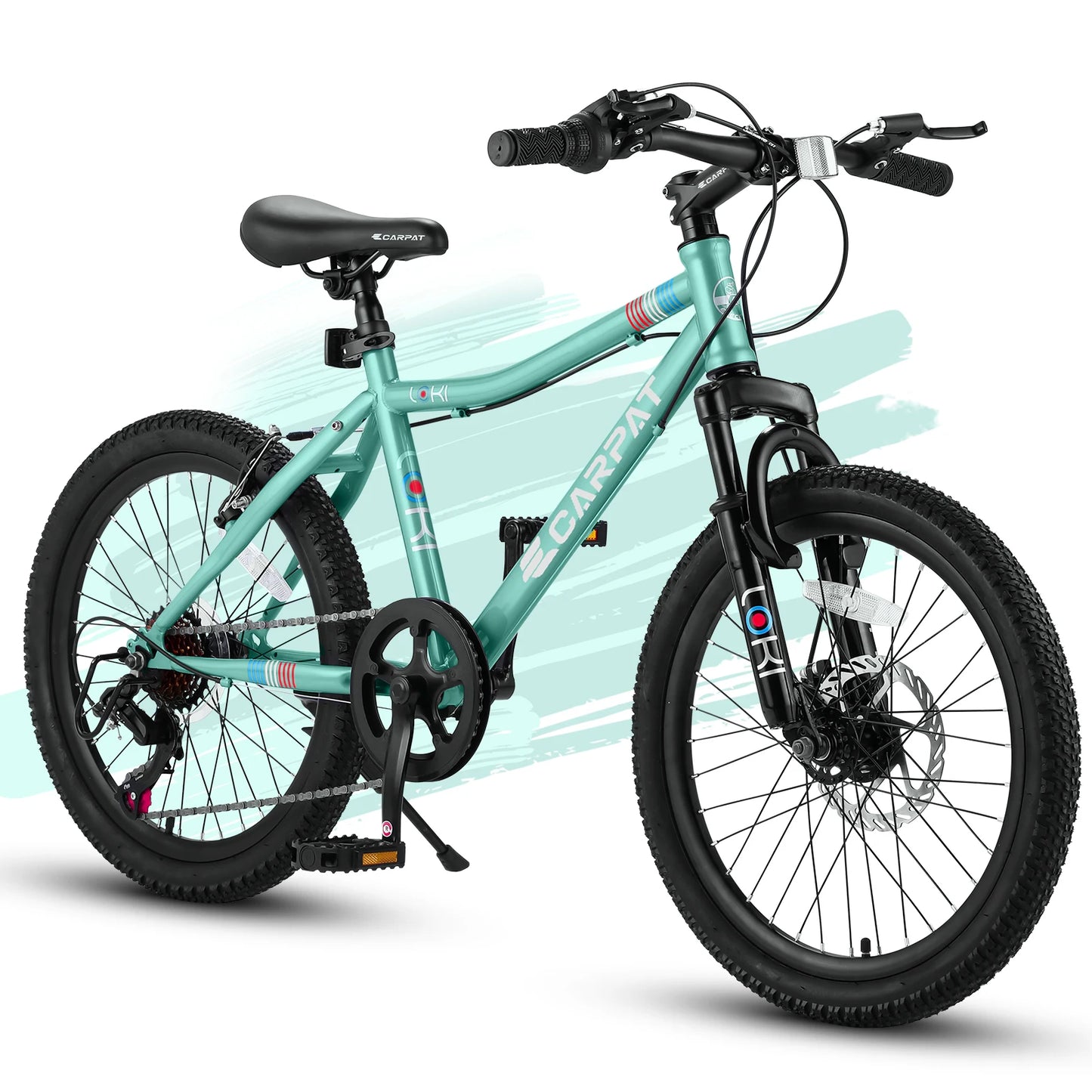 Kids Mountain Bike 7 Speed Front Suspension Disc Brake