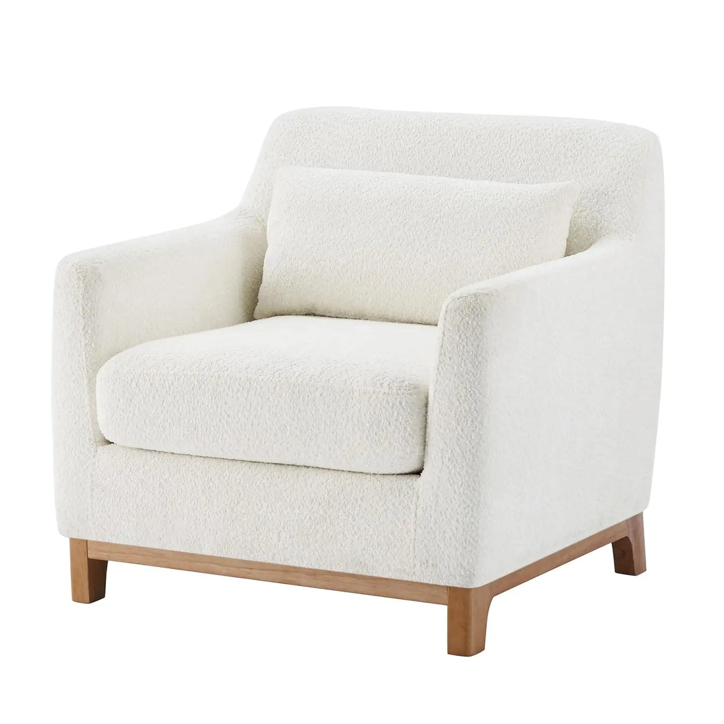 Fabric Reading Armchair For Living Room And Bedroom Comfort
