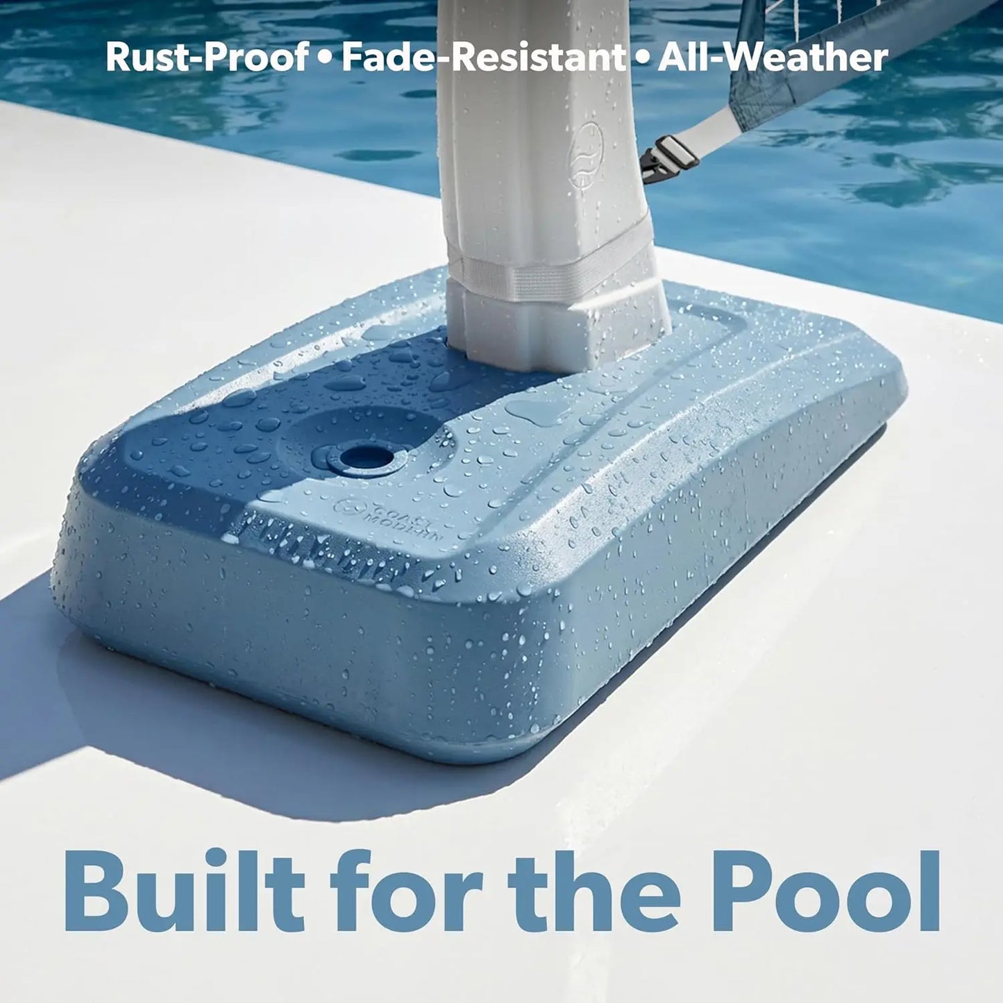 Pool Volleyball Net Set With Premium Accessories For Family Fun