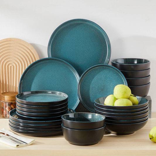 Vancasso PLAYB Reactive Glaze Stoneware Dinnerware Set