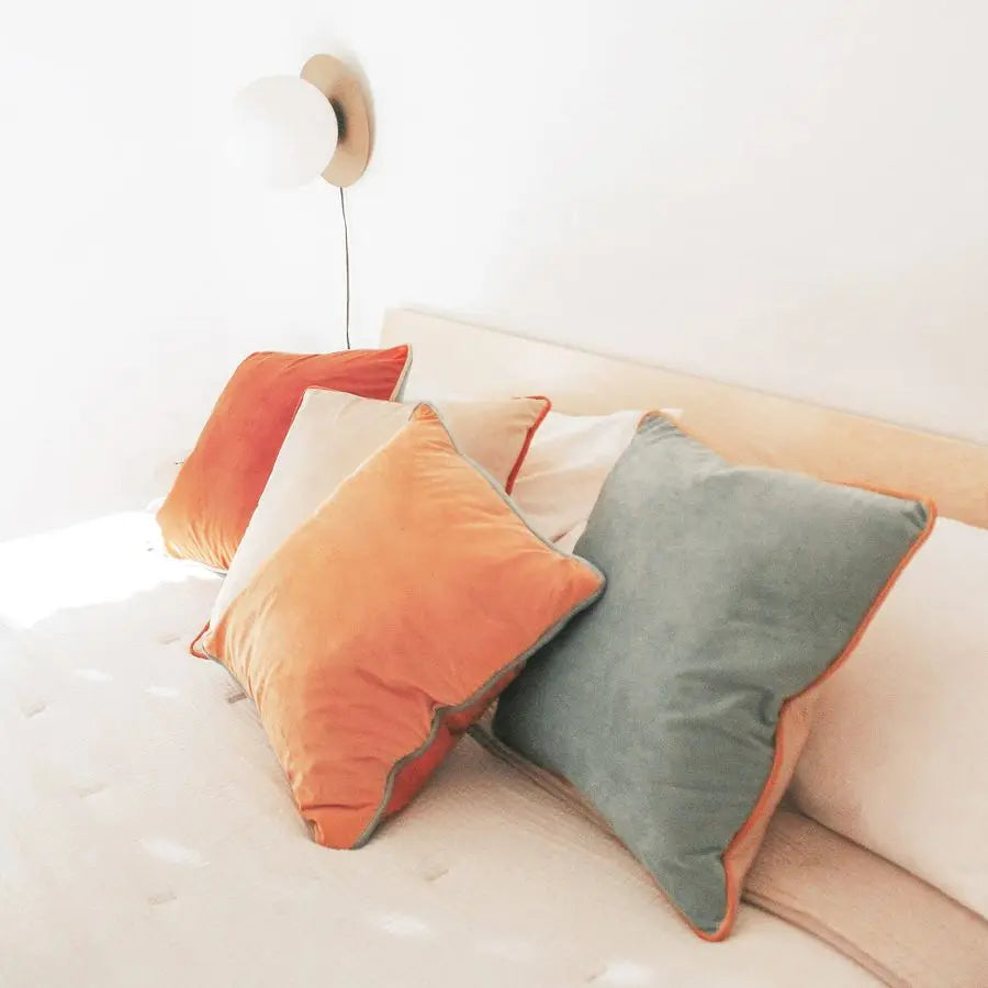 Velvet Throw Pillow Covers Set Of Four Cushions Home Decor
