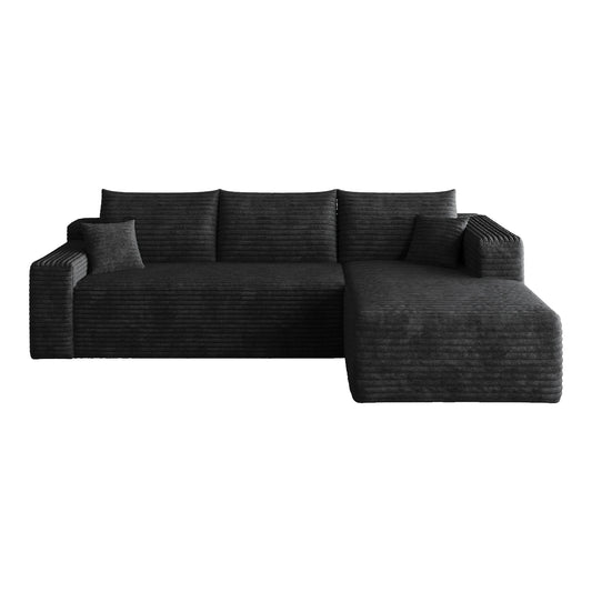Cloud Sectional Sofa U Shaped Modular Corduroy No Assembly