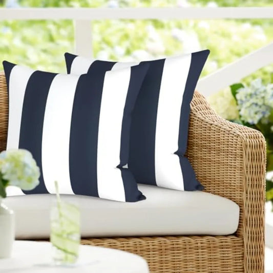 Waterproof Outdoor Throw Pillow Covers Pack Of 2 For Patio