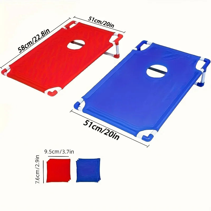 Portable Cornhole Game Set Foldable And Durable Beach Bag