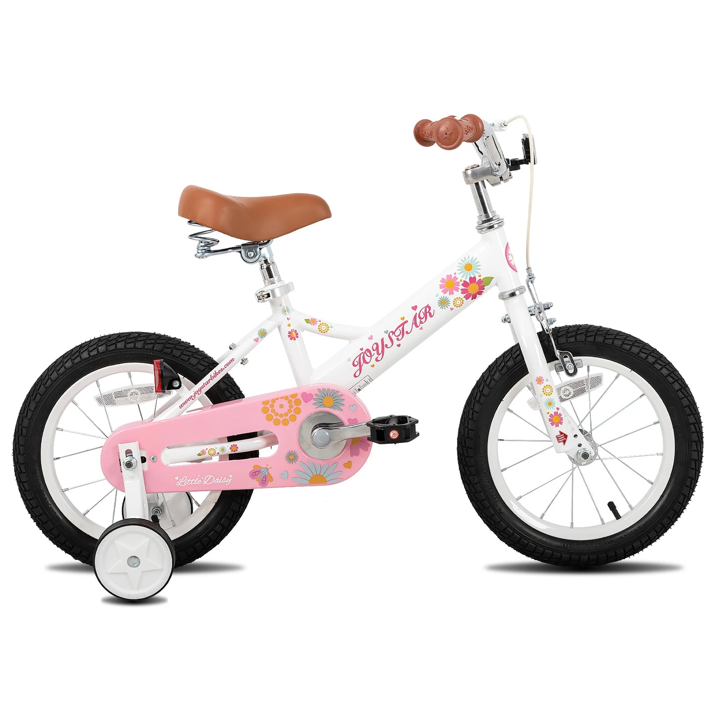 Joystar Little Daisy Girls Kids Bike With Doll Seat