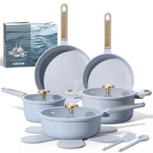 High Quality Ceramic Nonstick Cookware Set Pots And Pans