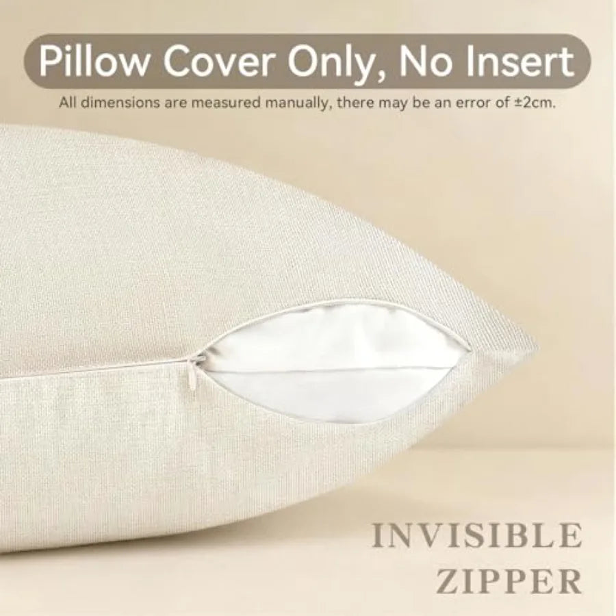 Decorative Throw Pillow Covers Set Of Four For Living Room
