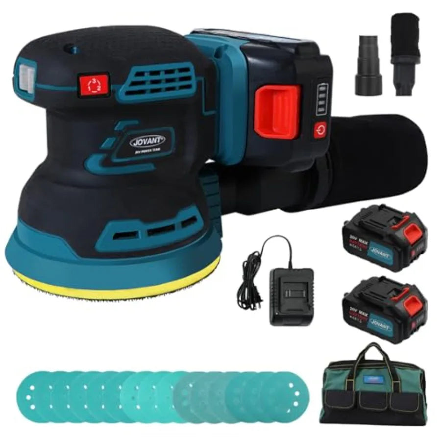 Yao Hui Huang Orbital Sander Cordless Brushless 20V Batteries