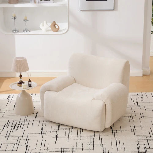 Modern Upholstered Accent Chair for Living Room and Bedroom