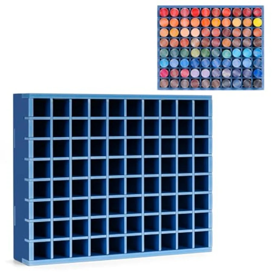 2 Pack Paint Organizer Rack Wall Mount For Bottles