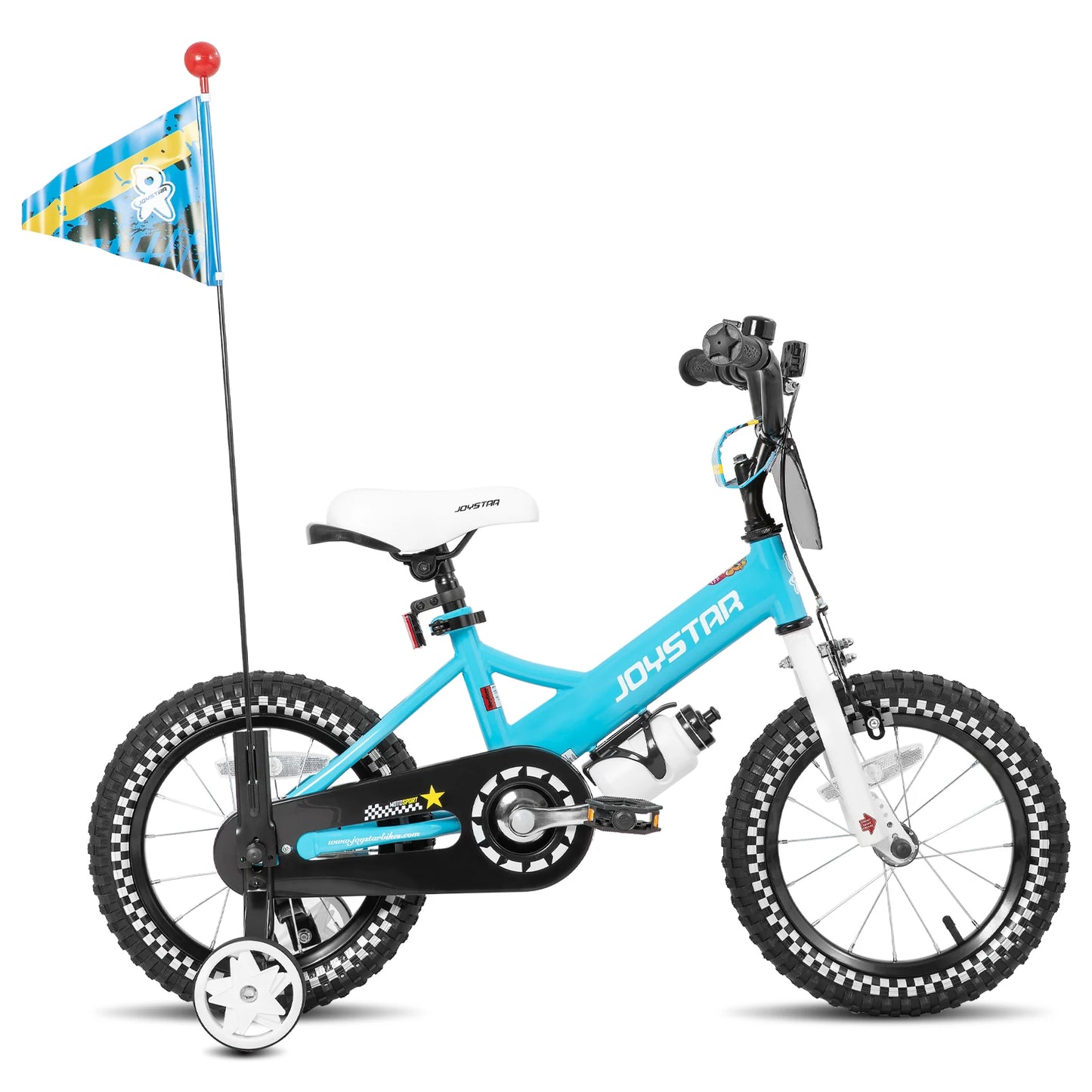 Joystar Little Daisy Girls Kids Bike With Doll Seat