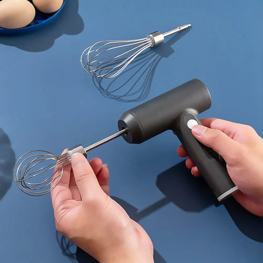 Wireless Electric Hand Mixer Portable 3 Speed Kitchen Beater Tool