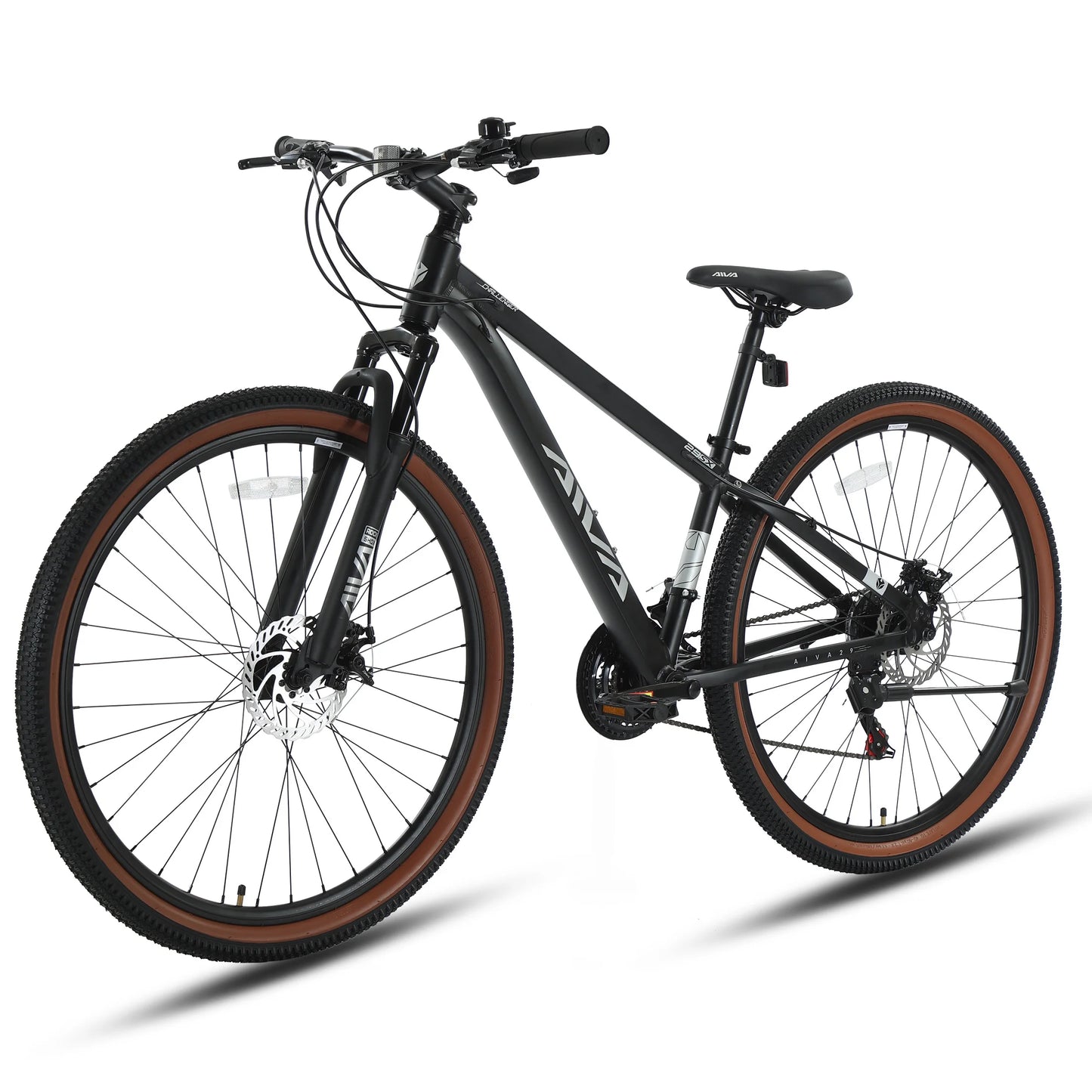 AIVA Hardtail MTB 21 Speed Mountain Bike Aluminum Frame Disc Brakes