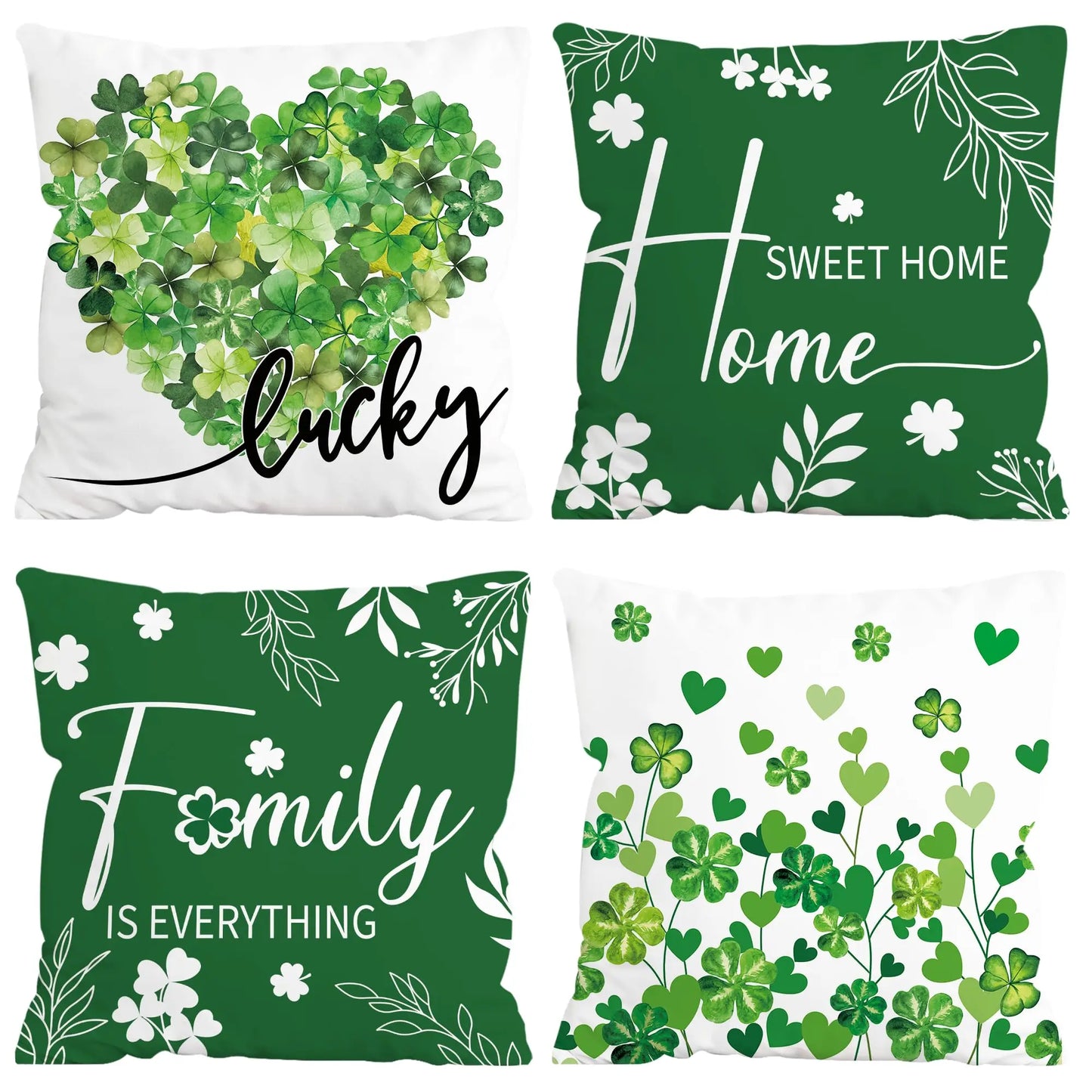 Boho Sage Floral Throw Pillow Covers Decor