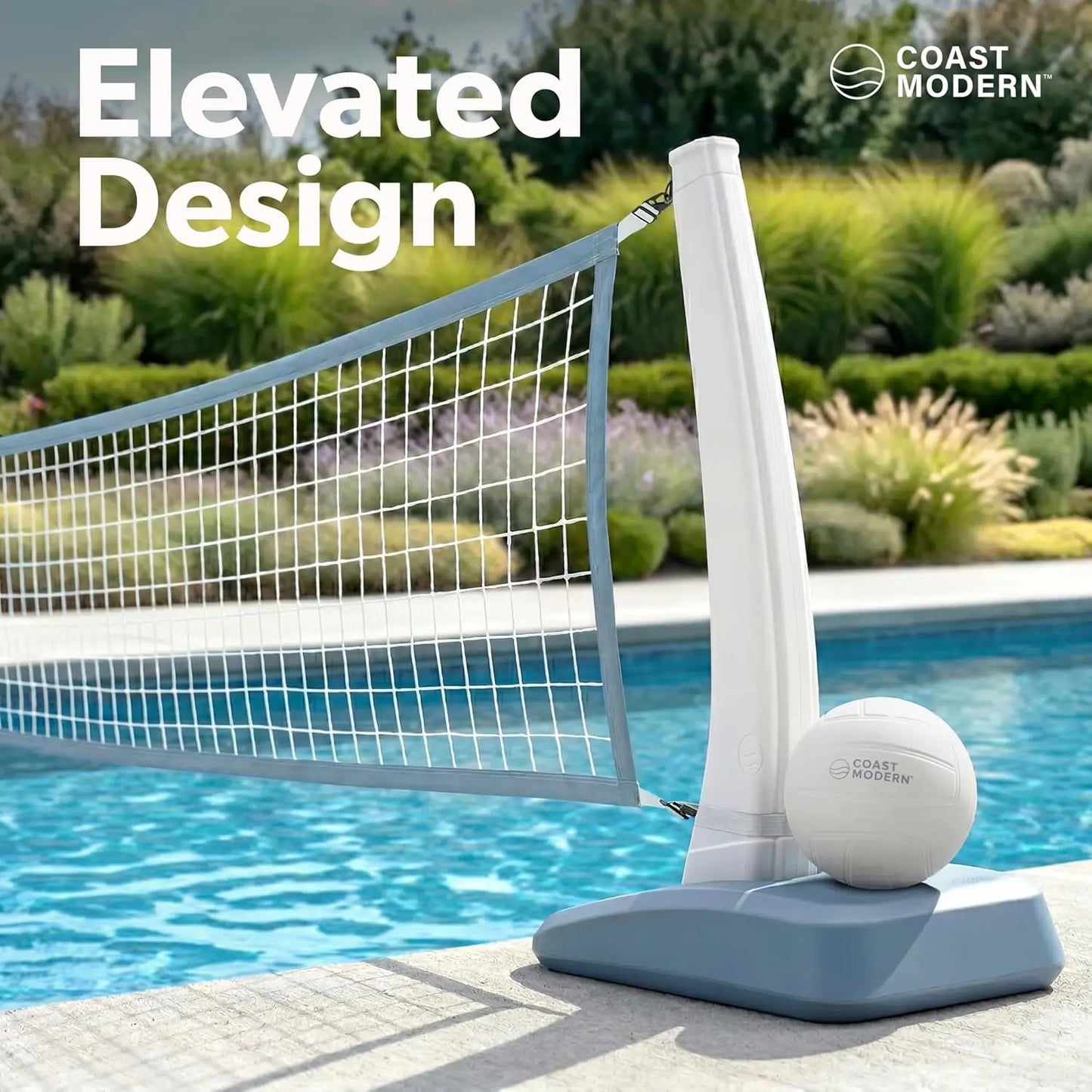 Pool Volleyball Net Set With Premium Accessories For Family Fun