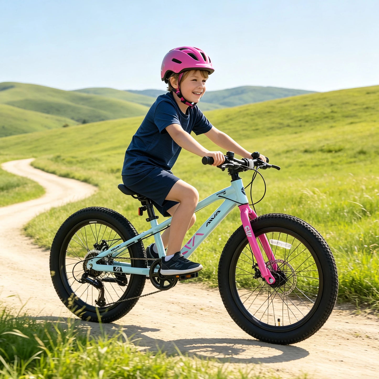 AIVA Exploper Kids Bicycle Aluminum Frame Disc Brakes