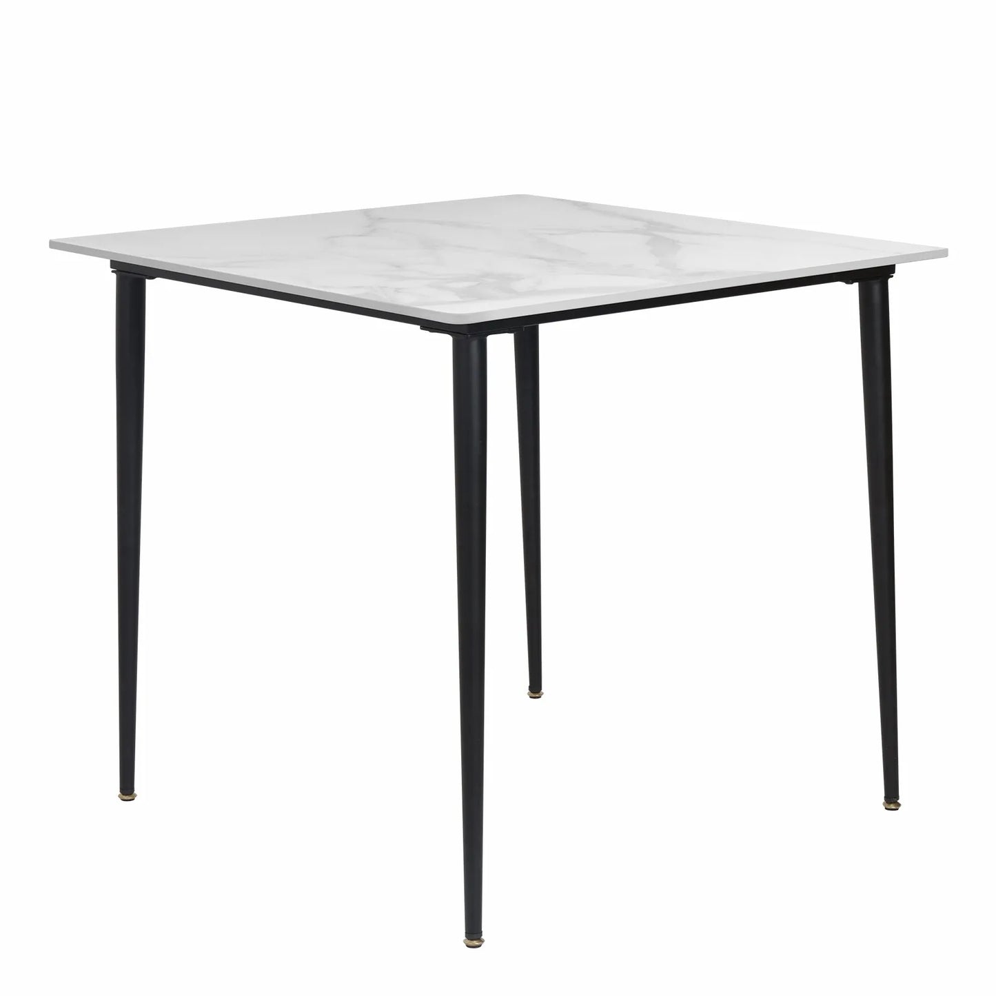 Wisfor Mid Century Slate Dining Table Sintered Stone Top