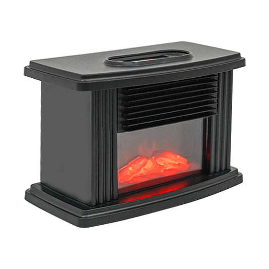 1000W Infrared Electric Fireplace Heater With 3D Flame Effect Adjustable
