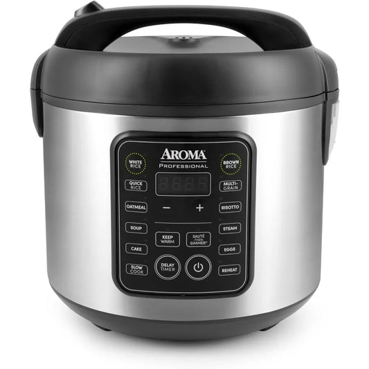 LISM Professional Digital Rice Cooker 10 Cup Uncooked Capacity