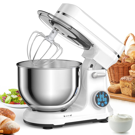 Biolomix Kitchen Stand Mixer 1200W 11 Speeds Digital OLED Screen