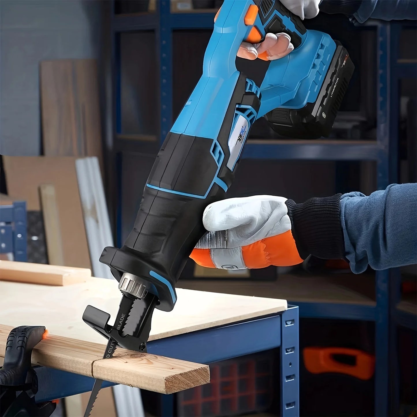 NEWONE 20V Reciprocating Saw With Stepless Variable Speed